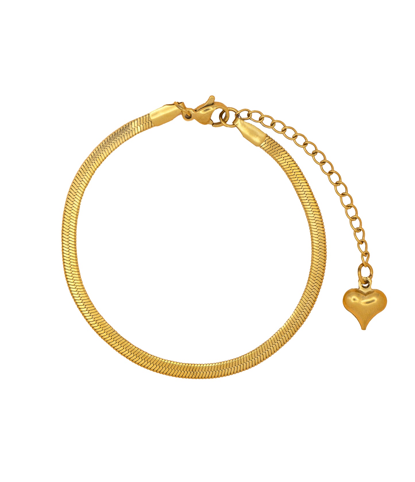 Schlangenarmband aus Edelstahl