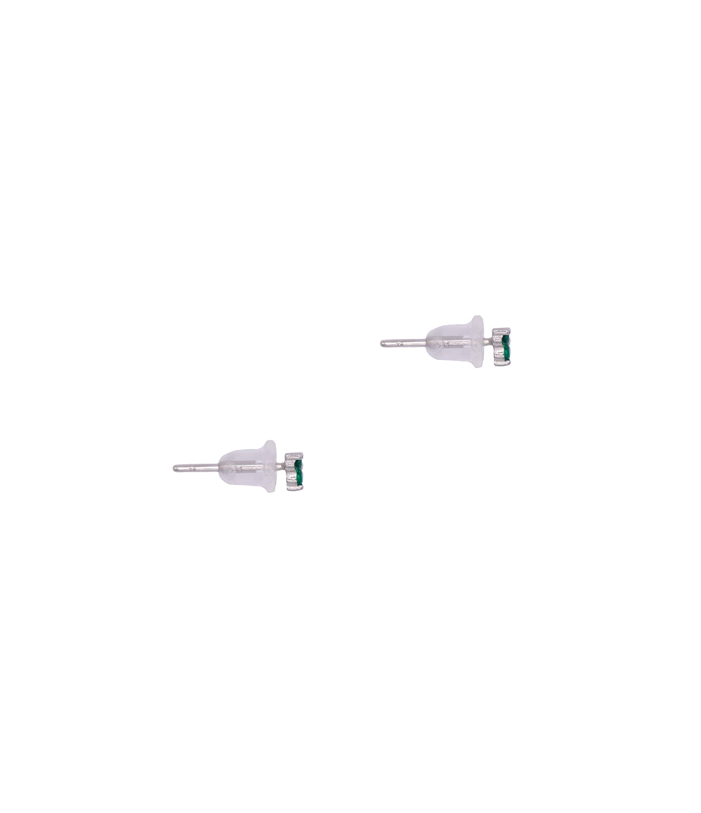 925 Sterlingsilber geometrische Blumen Stecker